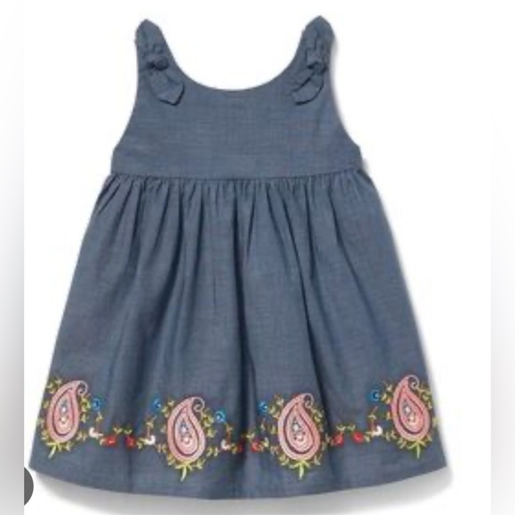 Janie and Jack Other - Janie and Jack paisley detail dress 18-24m